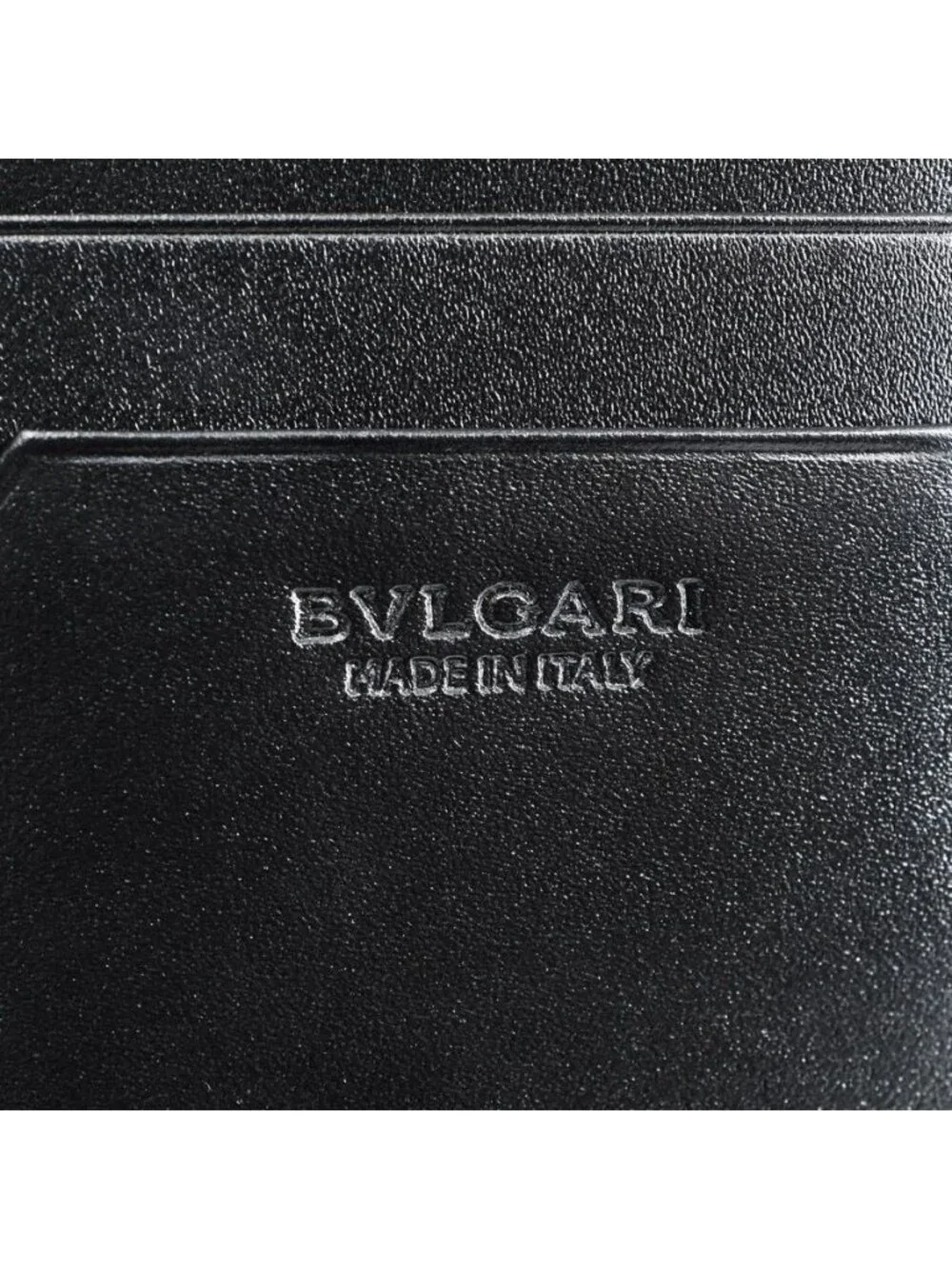 Bvlgari Wallet Bifold Black